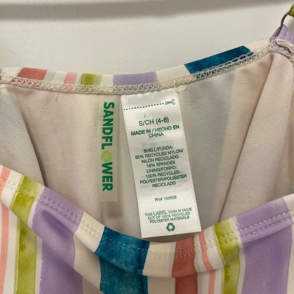Sandflower Striped One Piece - Picture 5 of 5
